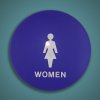 12" Women ADA Sign