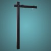ALUMINUM SIGN POST
