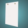 1/8" White PVC Insert Sign Blank