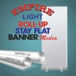 Empire Lite Roll-Up Stay Flat Banner Media