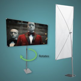 3 Way Banner Stand