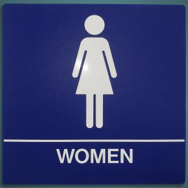 Women ADA Sign