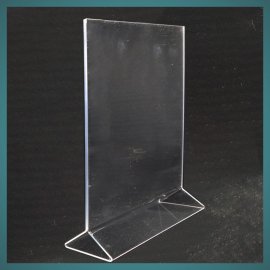 Open Top Clear Acrylic Display