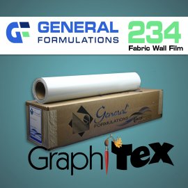 General Formulations® 234 "GraphiTex"™ Fabric Wall Film