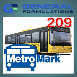 General Formulations® 209 MetroMark™  Transit Graphics Vinyl