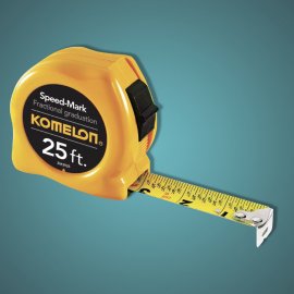 Komelon Self Lock™ Speed Mark Tape Measure