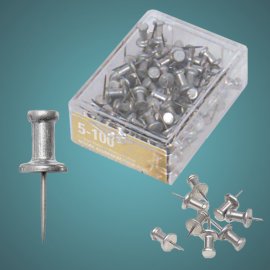 Moore Aluminum Push Pins