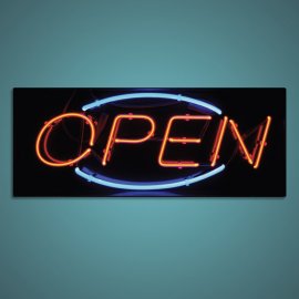 Neon Open Sign