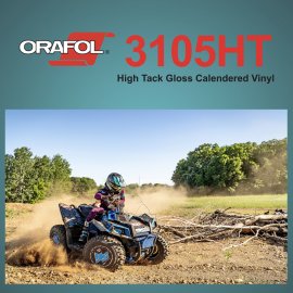 Orafol Orajet ® 3105HT High-Tack Gloss Calendered Vinyl
