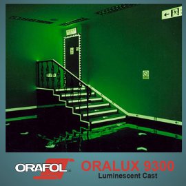 Orafol Oralux 9300 Luminescent Cast glow-in-the-dark