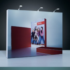 SEG Frames for Backlit and Non-Backlit Pop Up Backwall