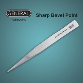 Tweezers - Sharp Bevel Point