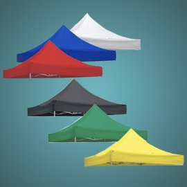 Stock Canopy/ Tent solid colors- Frame not included
