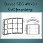 Curved SEG Frames for Backlit and Non-Backlit Pop Up Backwall